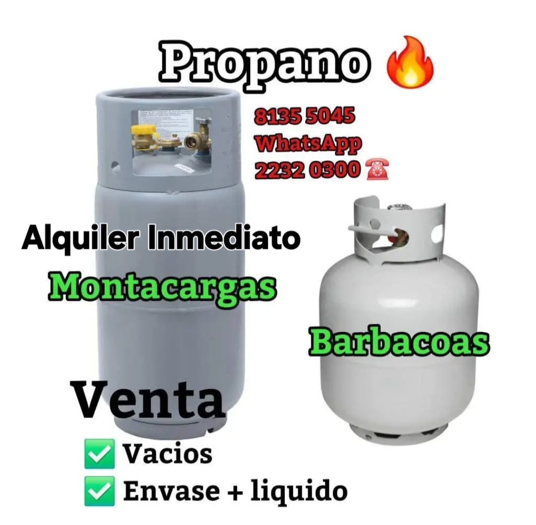 Tanques de gas para montacargas